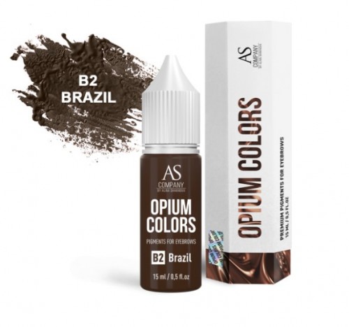 BROWS AS PIGMENTS OPIUM #B2 BRAZIL