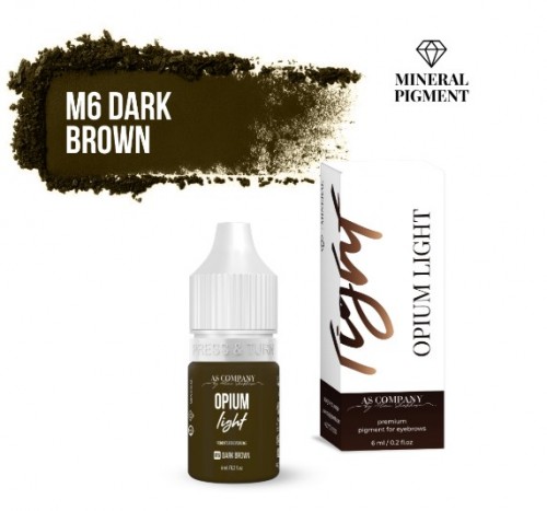 MINERAL AS PIGMENTS #M6 DARK BROWN