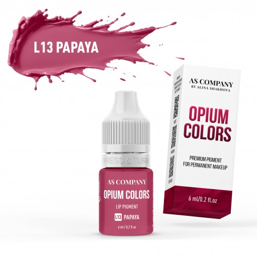 LIPS AS PIGMENTS OPIUM #L13 PAPAYA