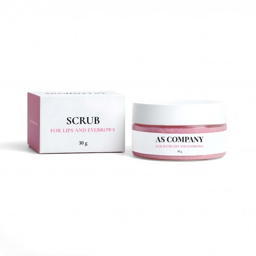 Scrub per sopracciglia e labbra (30 g) AS COMPANY